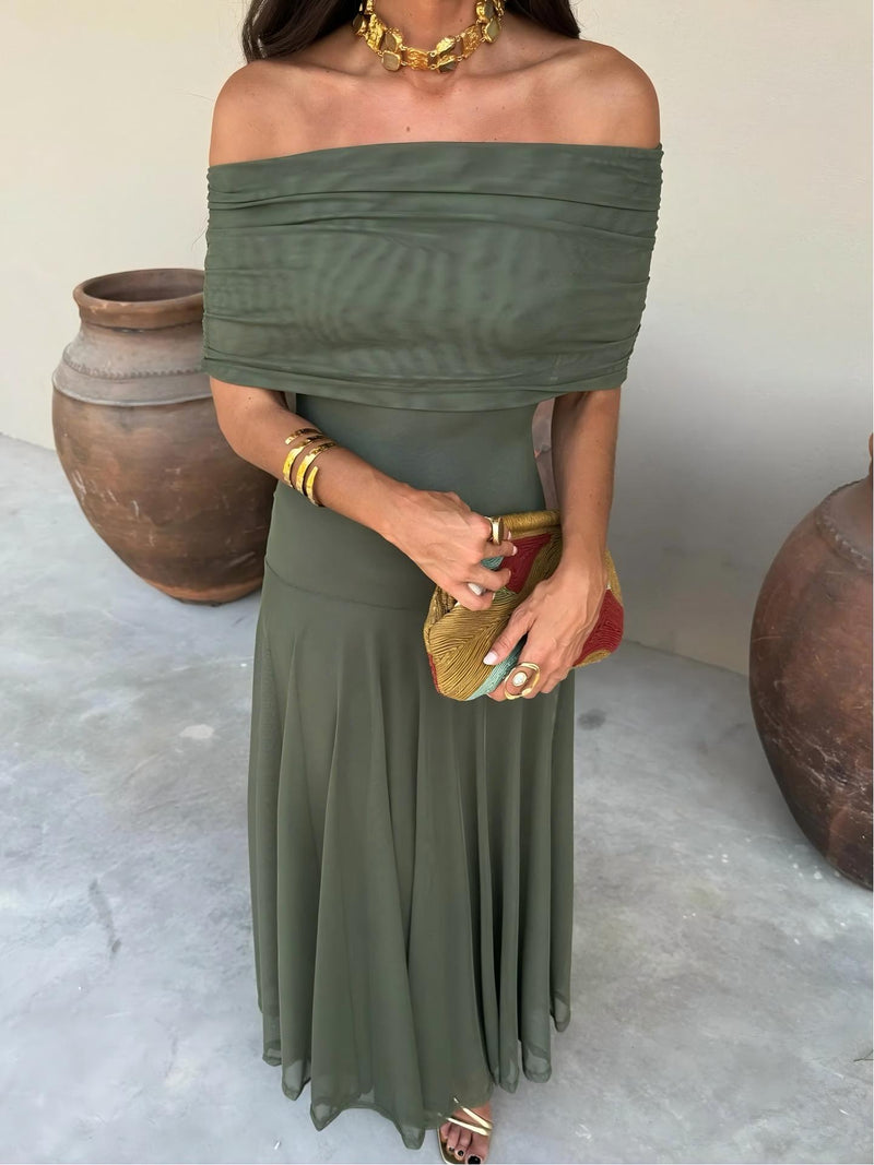 Vestido Elegante Y Fresco