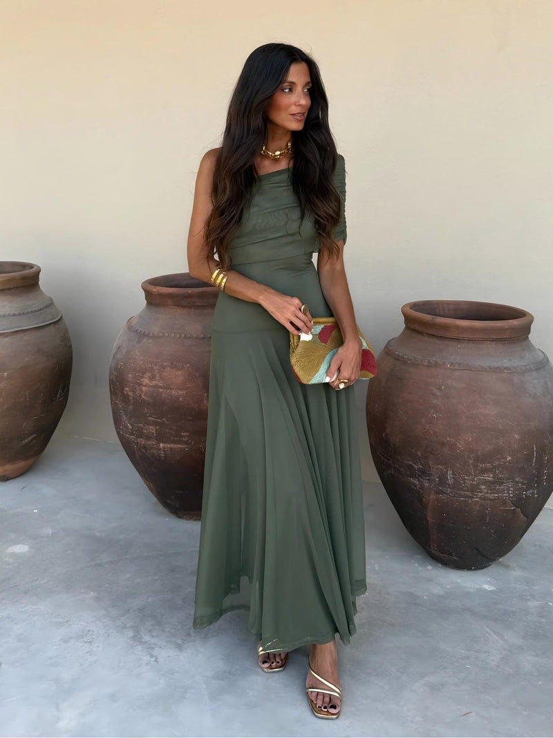 Vestido Elegante Y Fresco