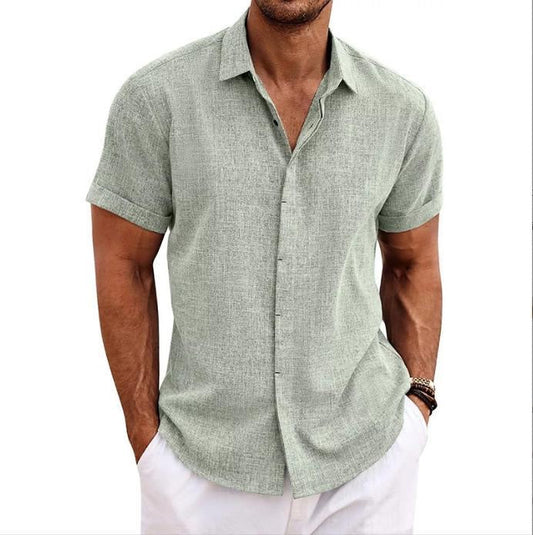 MIAMI Short Sleeve Linen Shirt