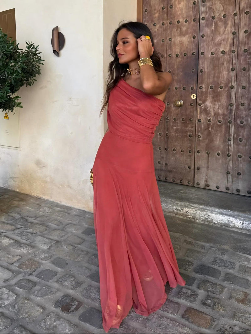 Vestido Elegante Y Fresco