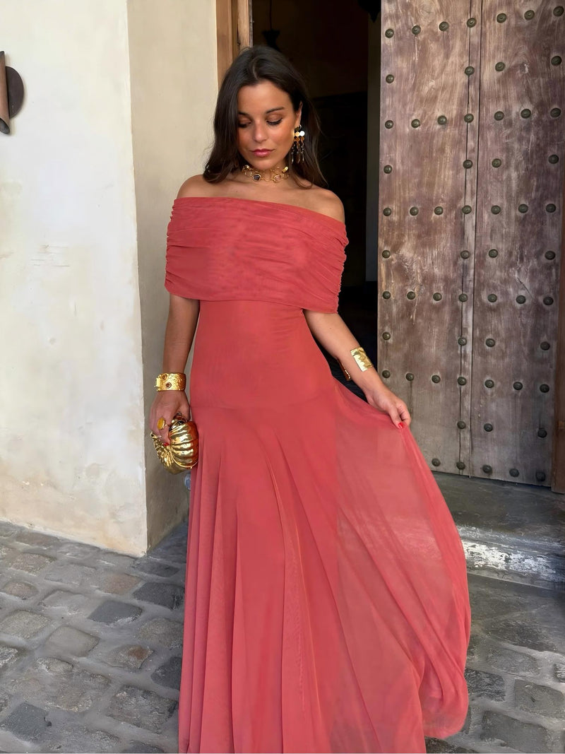 Vestido Elegante Y Fresco