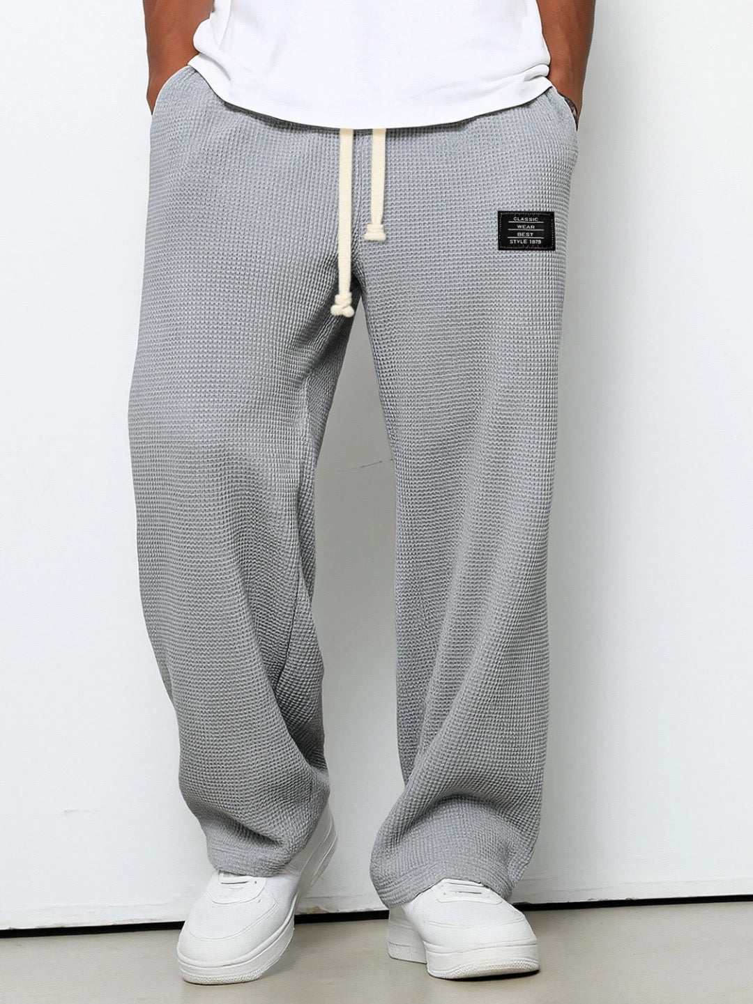 Pantalón Casual Texturizado con Ajuste Cómodo – Estilo Urbano