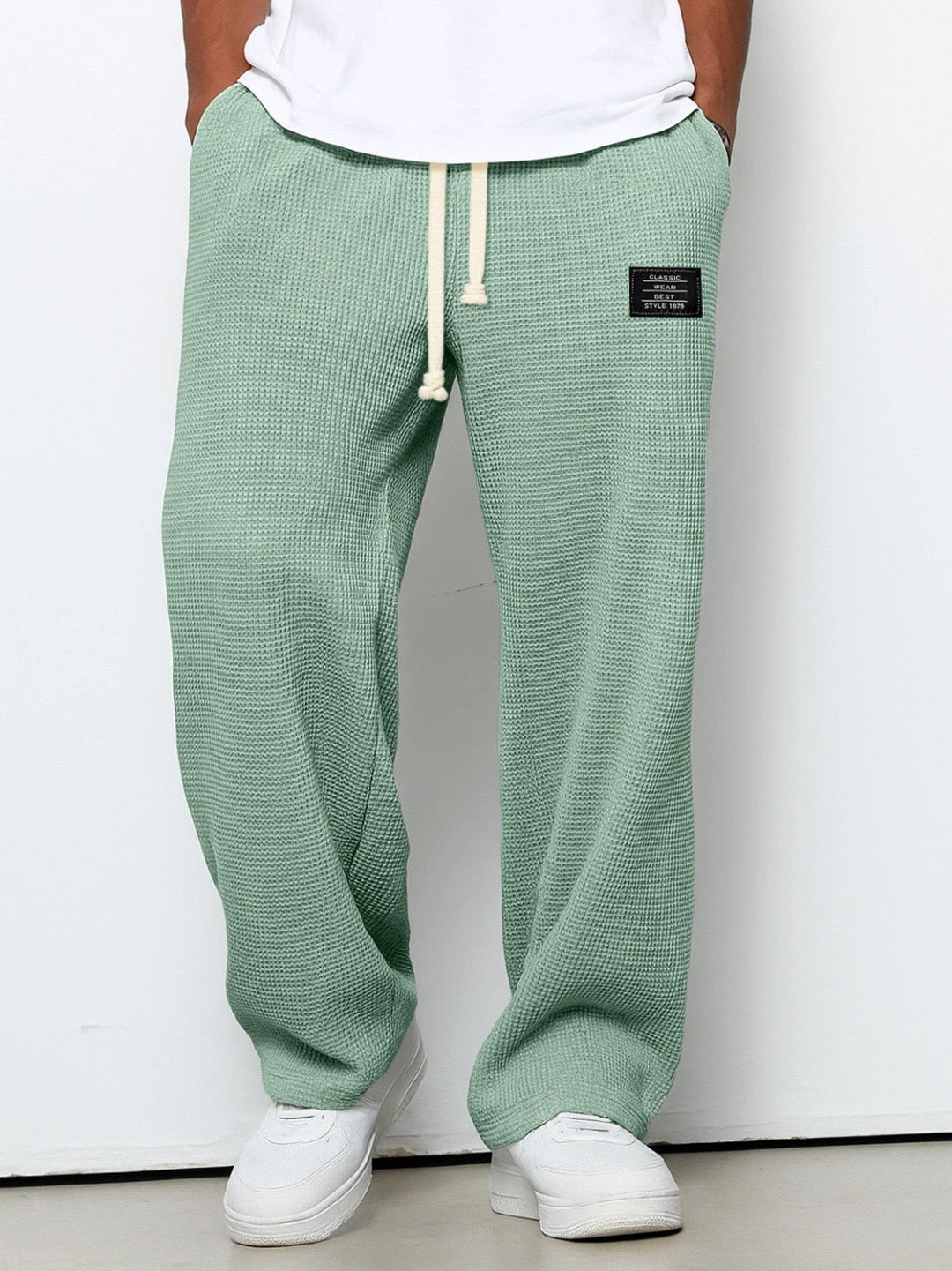 Pantalón Casual Texturizado con Ajuste Cómodo – Estilo Urbano
