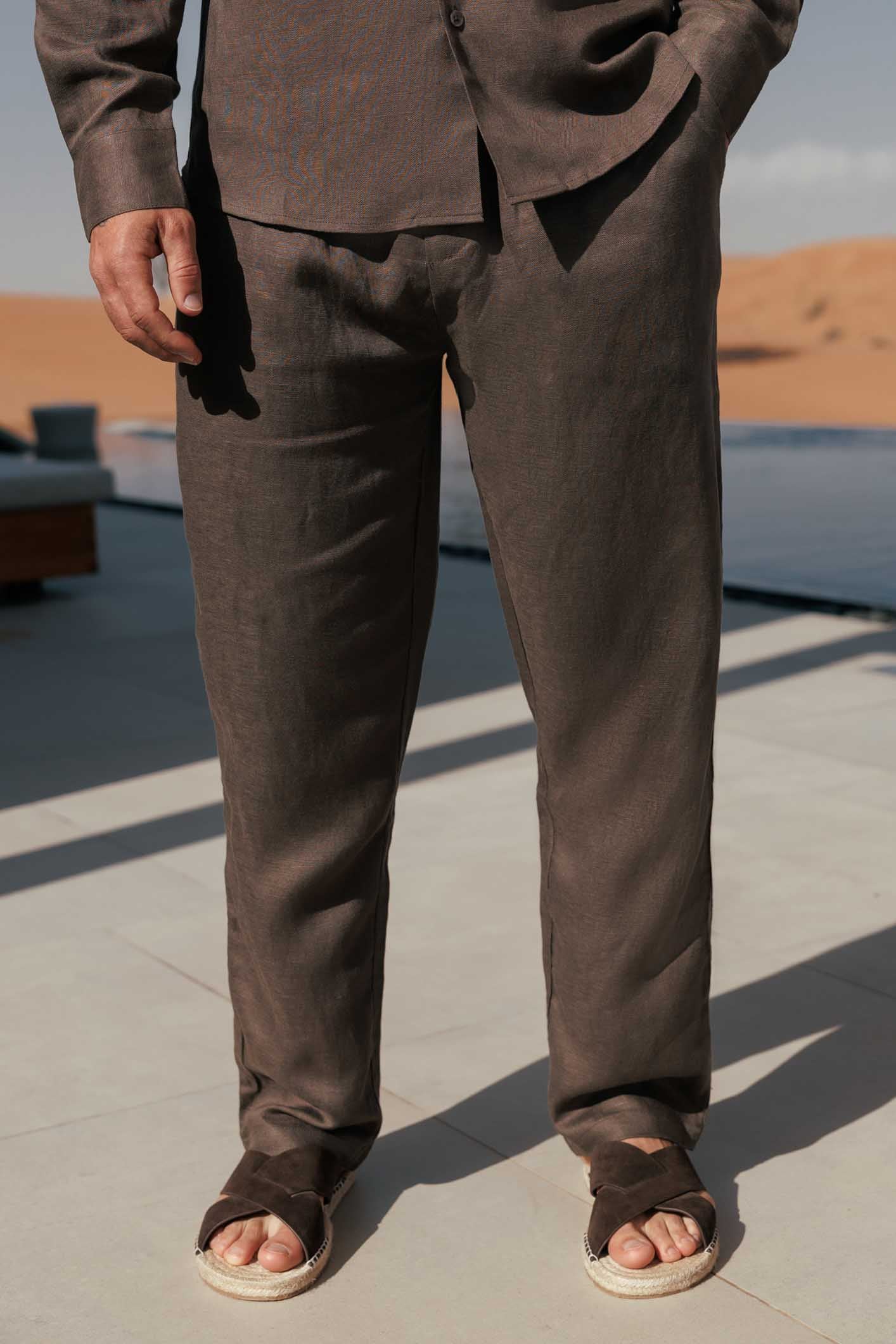 Pantalón Largo de Lino☀️